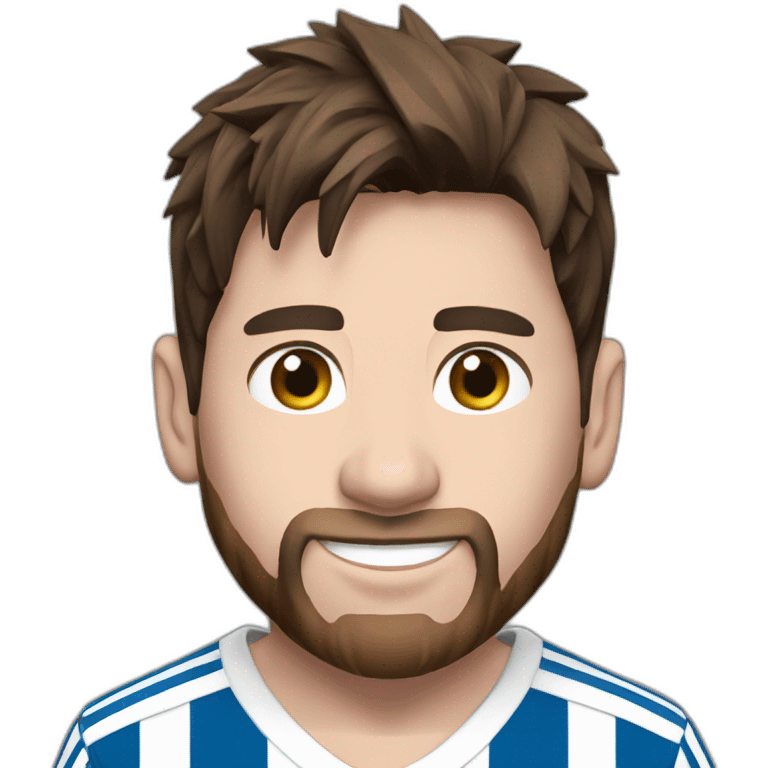 Messi Navideño emoji