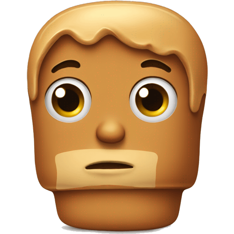 sad peanut butter emoji