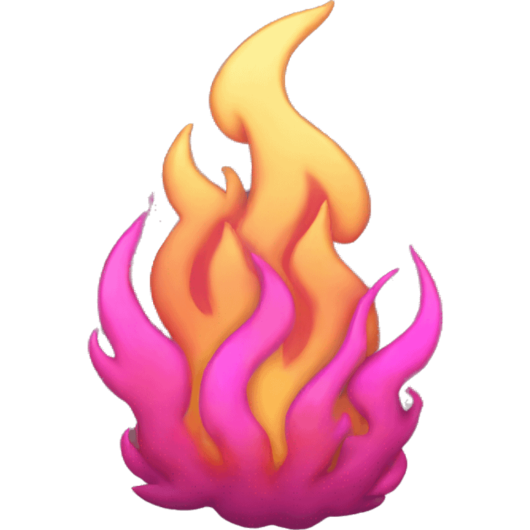 pink fire emoji