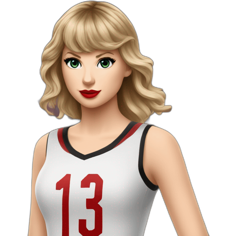 Taylor-Swift-AC-Milan-jersey-number-13 emoji