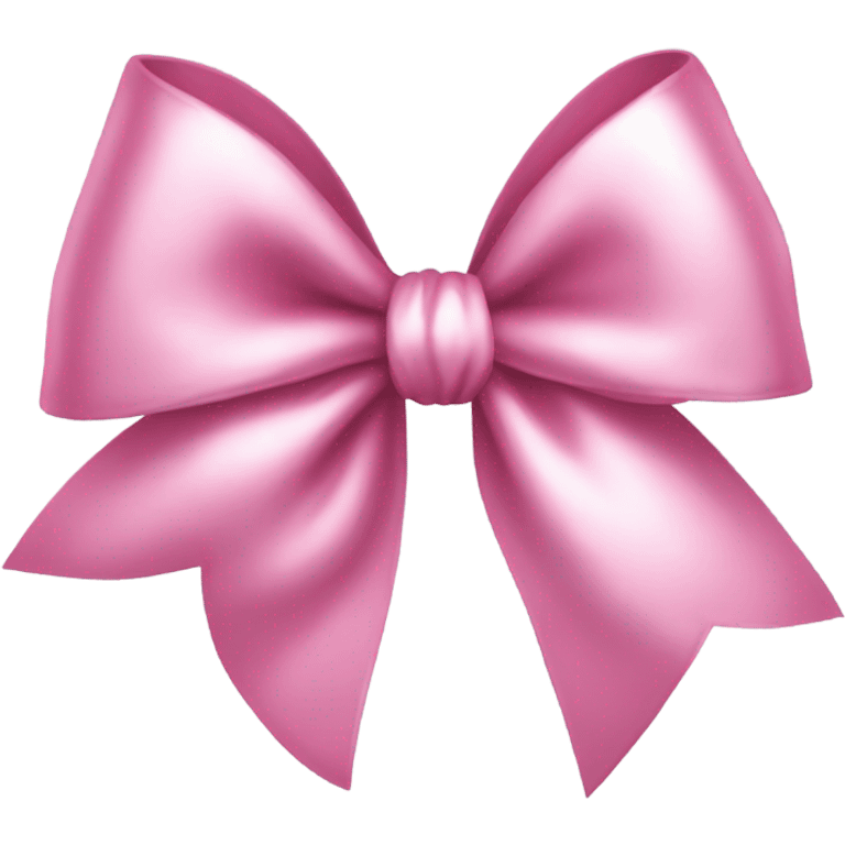 Pink bow emoji