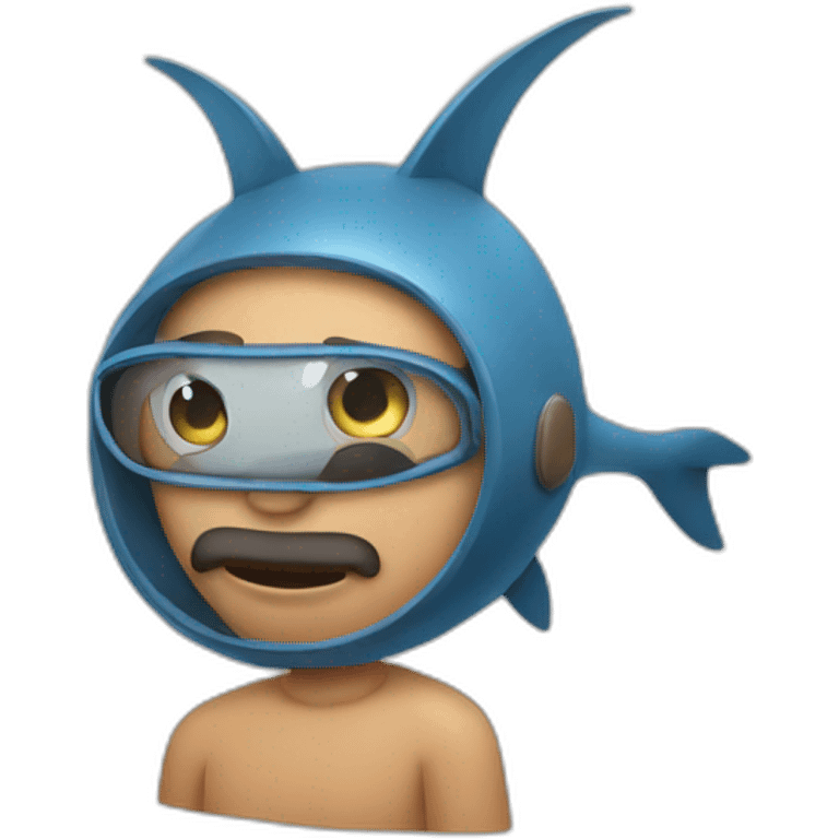 a tuna man emoji