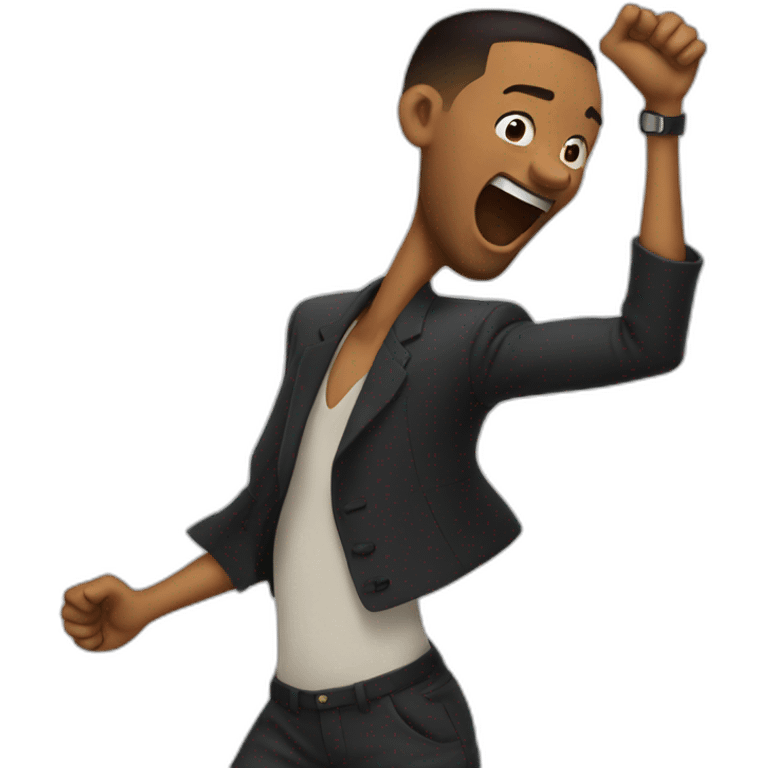 will smith dancing emoji