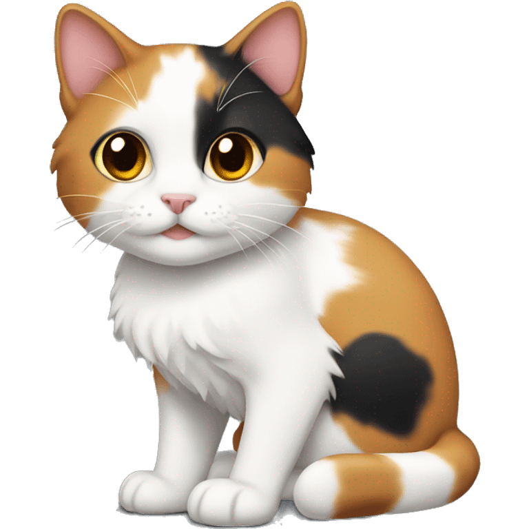 calico kitty emoji