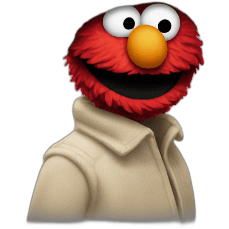 Elmo  de plaza sésamos  emoji