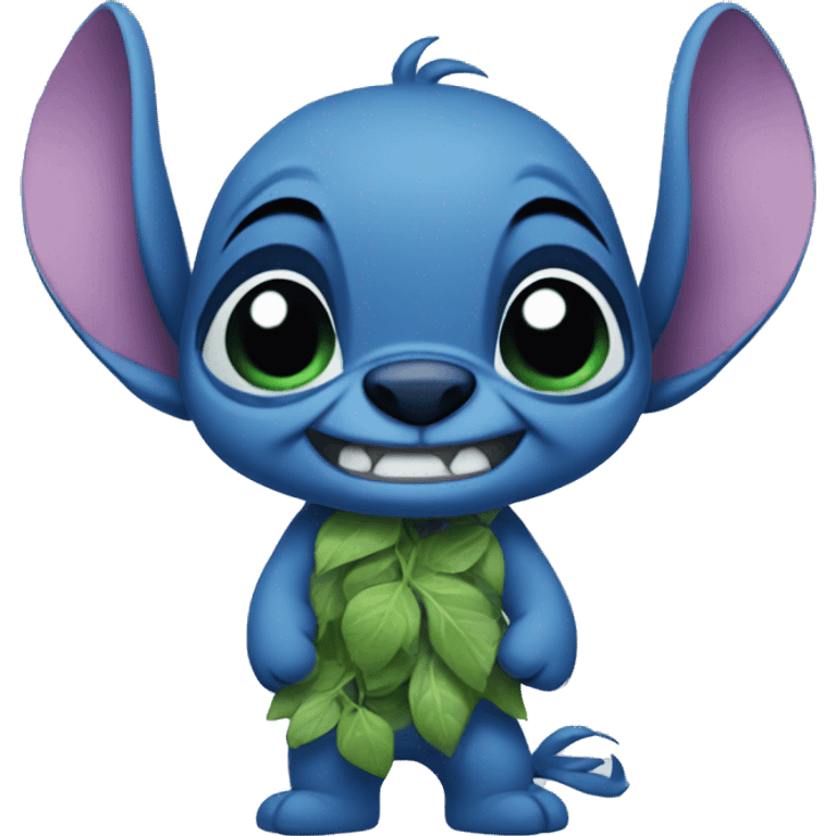 Stitch 🌿 emoji