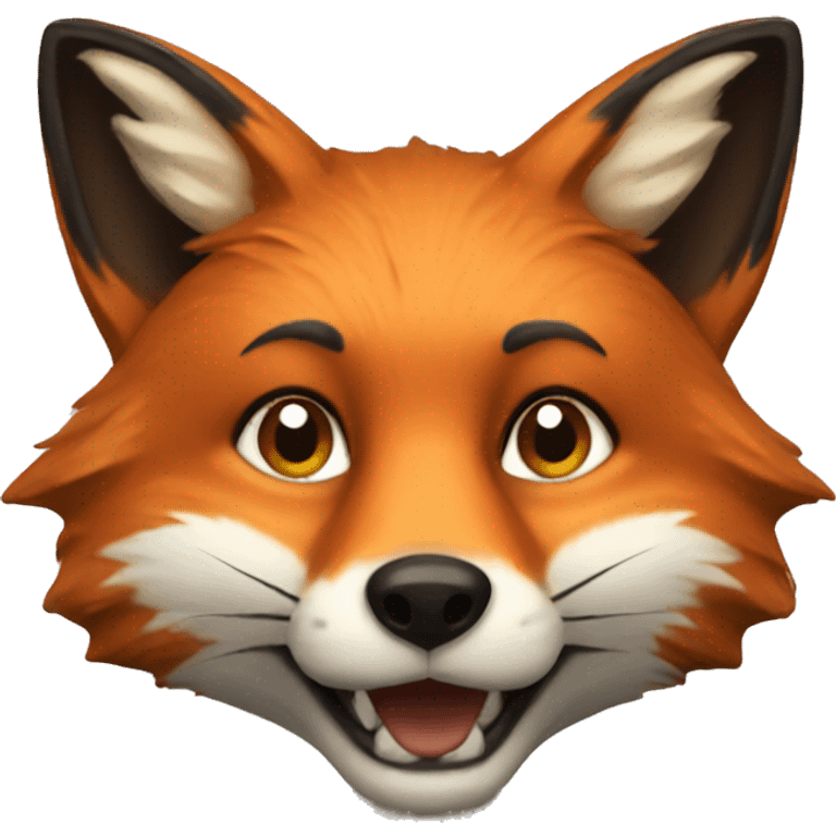 fox head  emoji