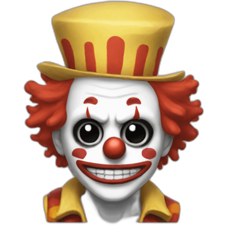 one piece buggy the clown emoji