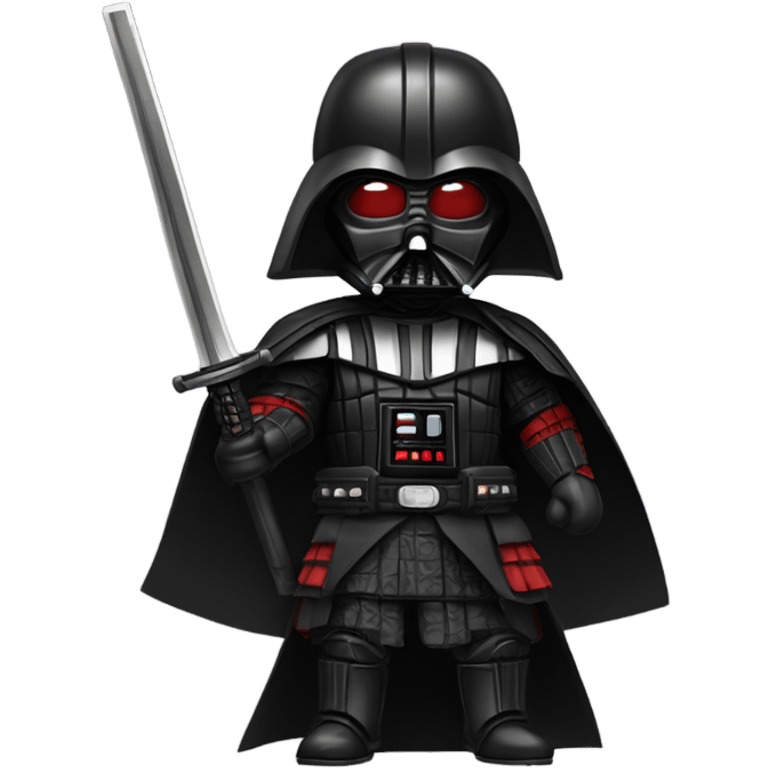 Darth Vader samurai  emoji