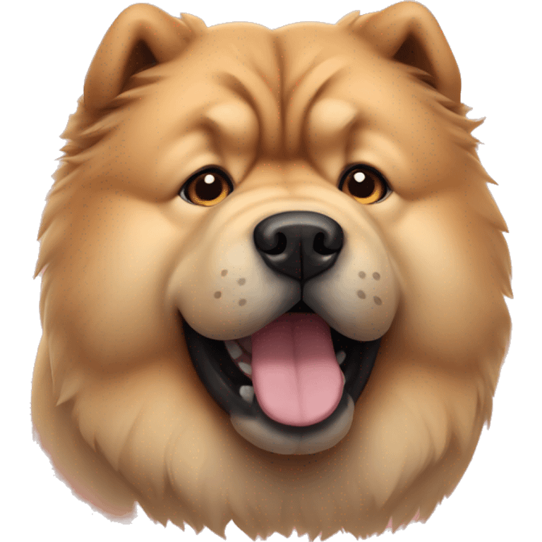 Chow chow Dog  emoji