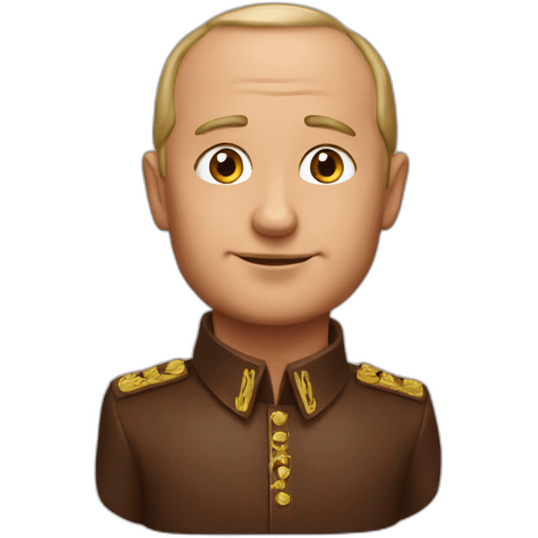 Chocolate Putin emoji