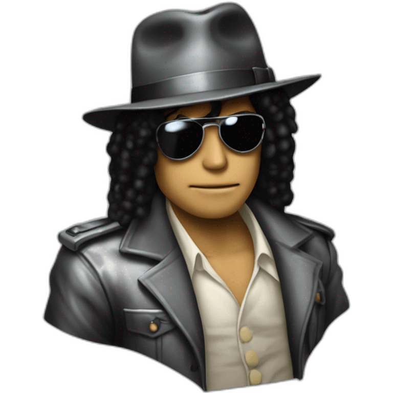 The Metal Slug X style like Michael Jackson's iconic Smooth Criminal wear emoji