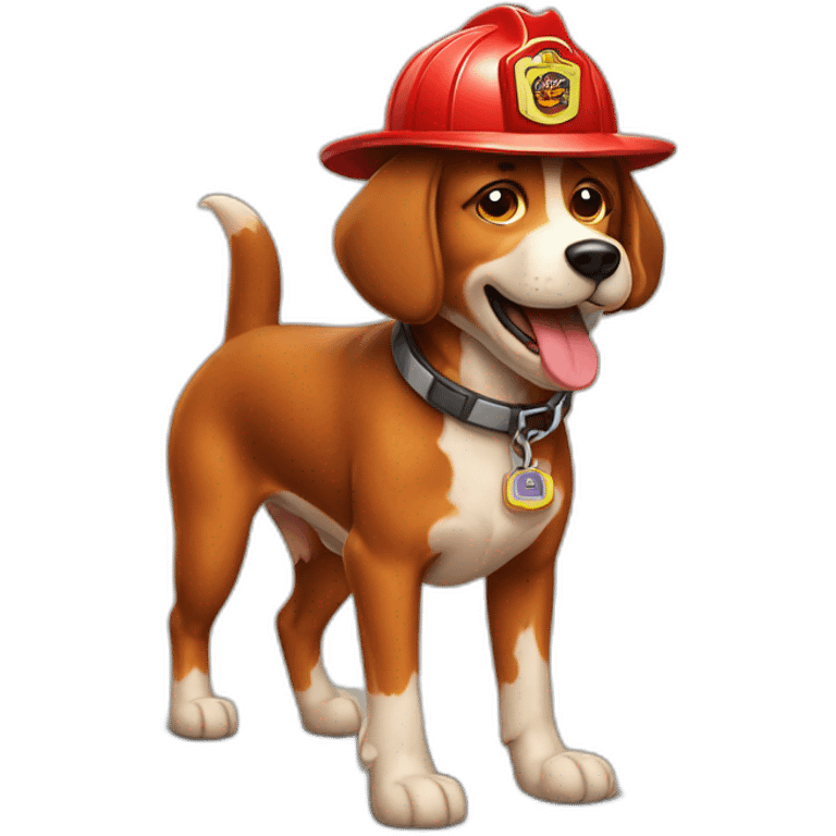 fire dog emoji