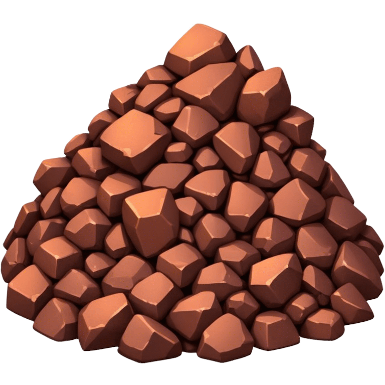 pile of iron ore emoji