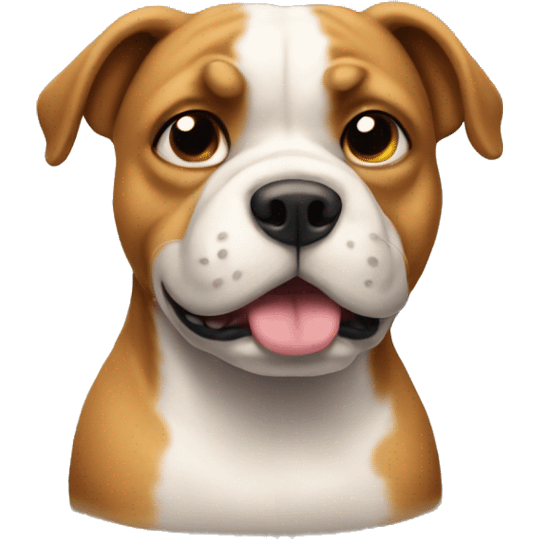 Pocket bully dog emoji