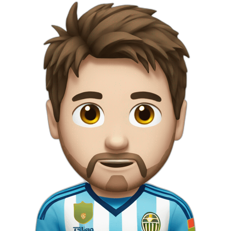 Messi world cup emoji