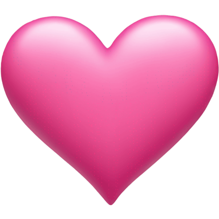 Pink heart  emoji