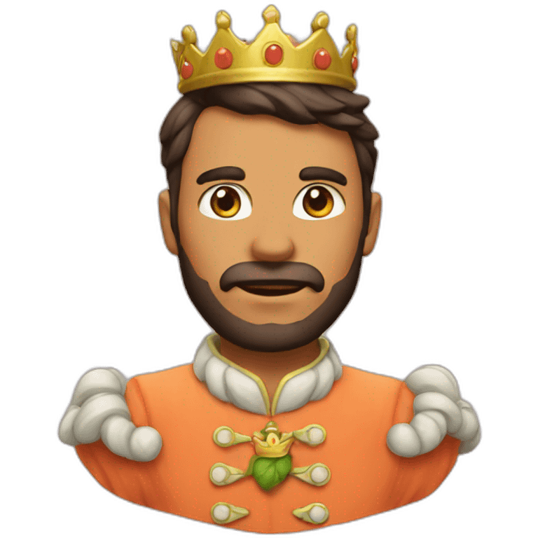 peach king emoji