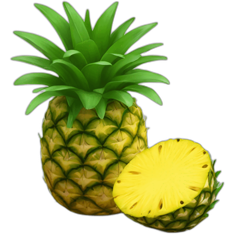 Ukraine + pineapple emoji