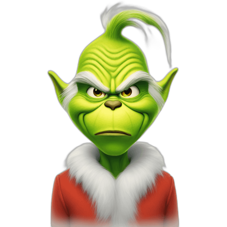 The grinch Halloween emoji