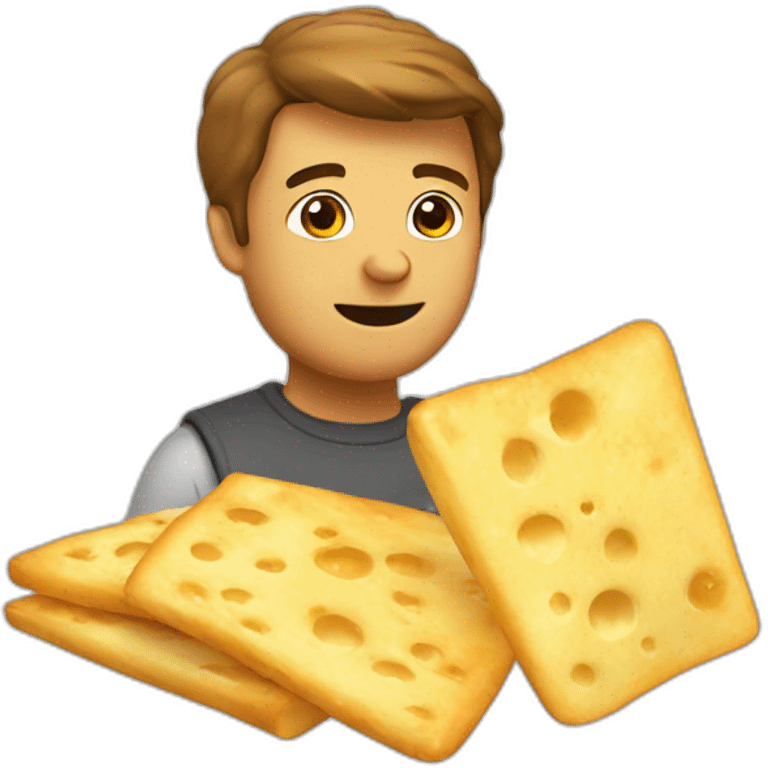 Chips au fromage emoji