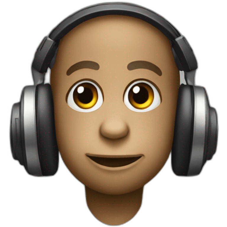 Dj moneky emoji