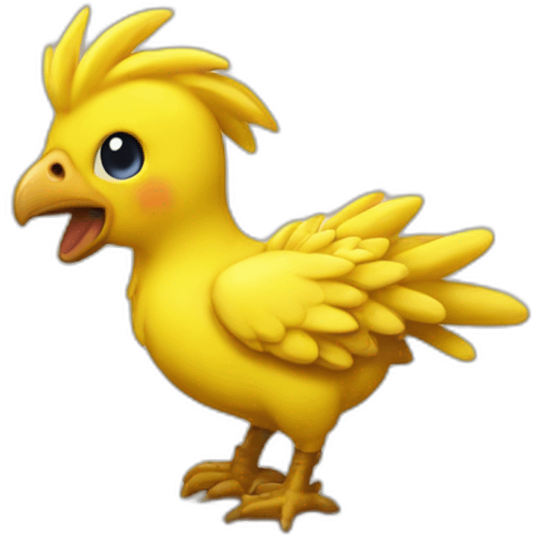 Baby chocobo emoji