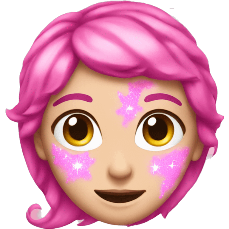 pink sparkle emoji