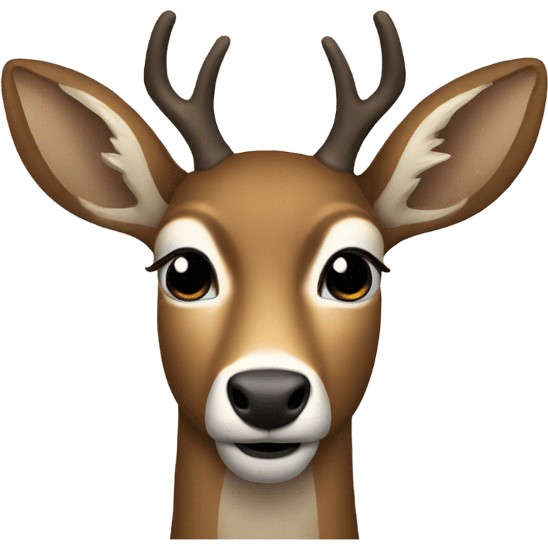 Deer in headlights  emoji