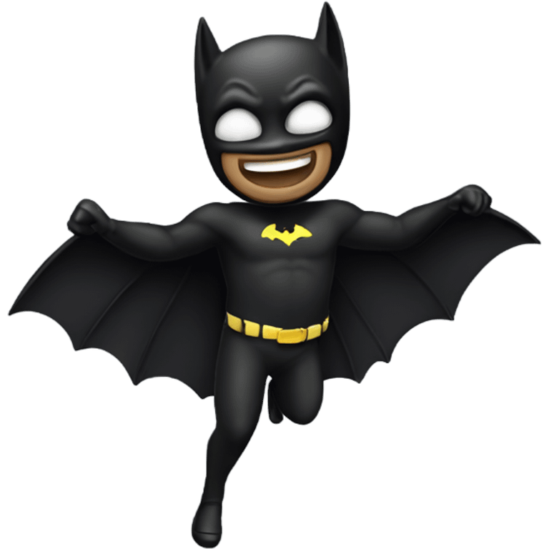 bat man dancing emoji