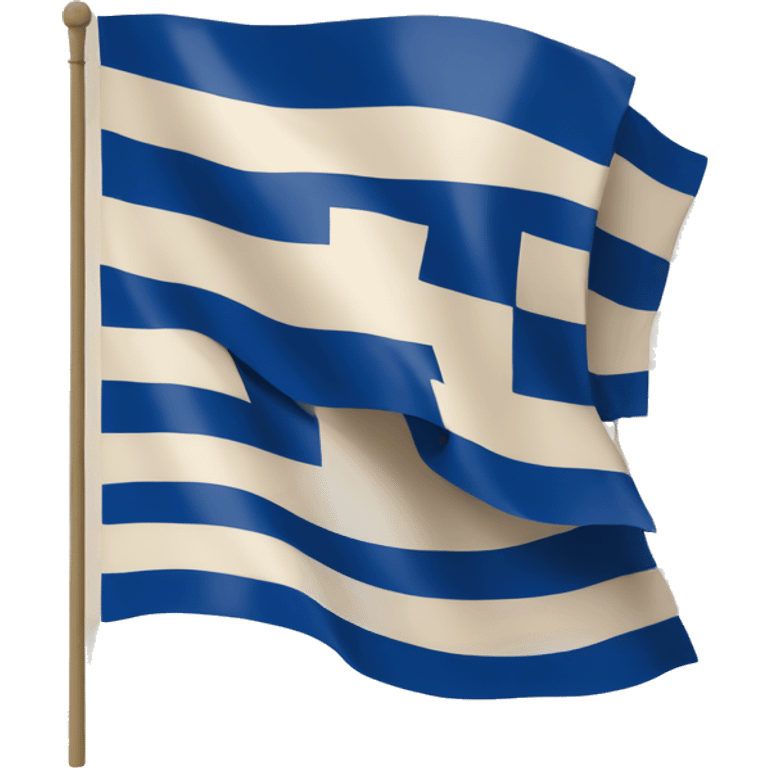 Hi can you do a Greek flag but in beige colour instead of blue emoji