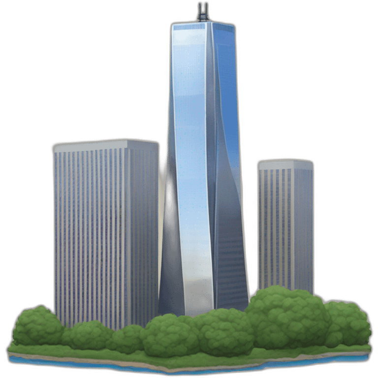 World Trade Center tower emoji