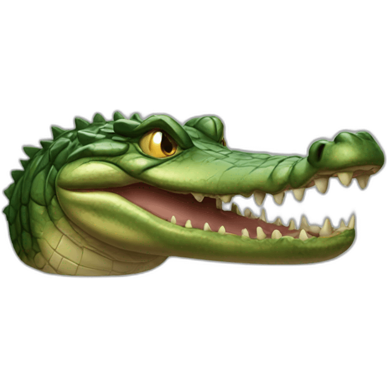 Crocodile kaxaii emoji