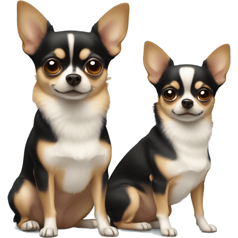 Two Chihuahuas emoji