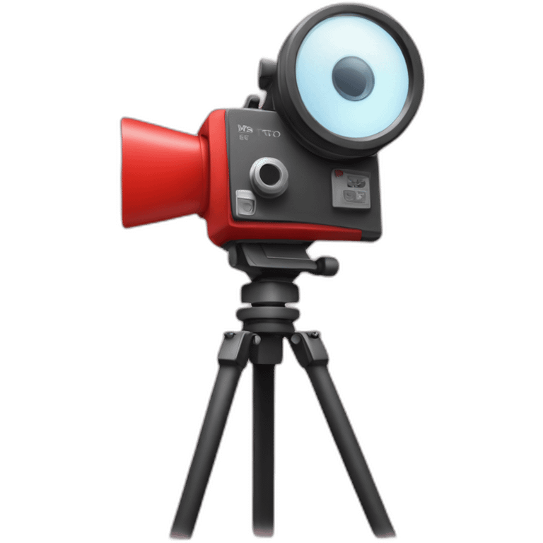 Red-movie-camera emoji