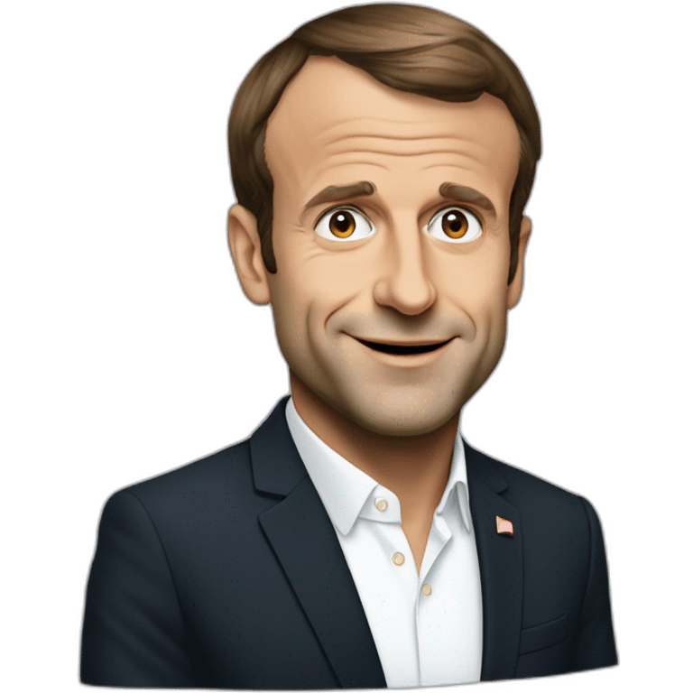 Emmanuel Macron emoji