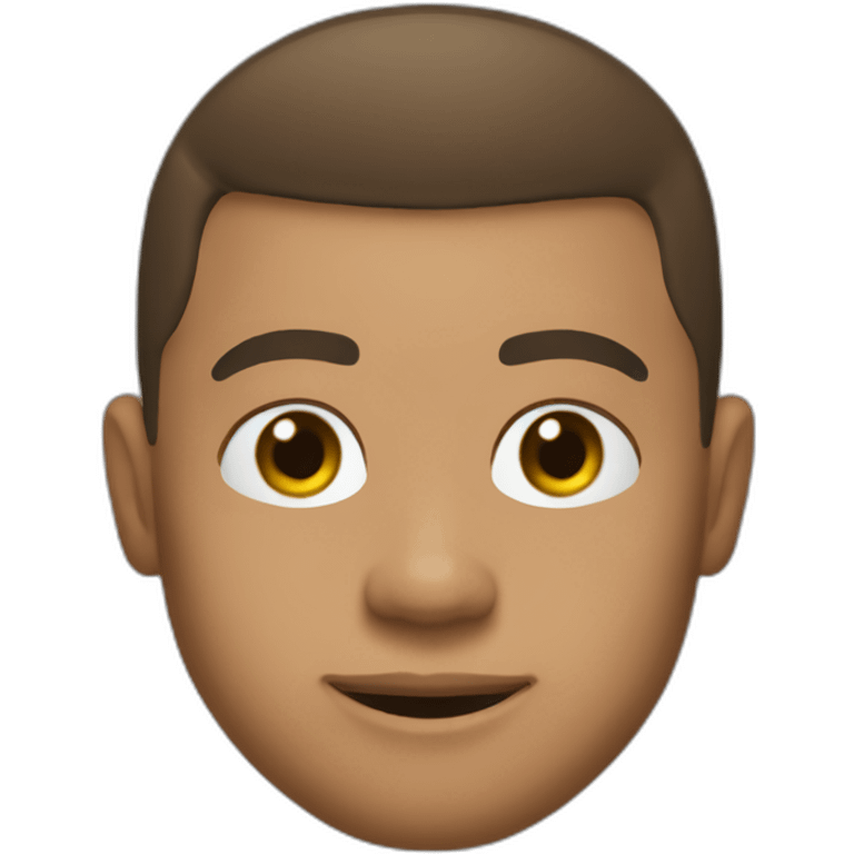 Mbappé qui sourri emoji