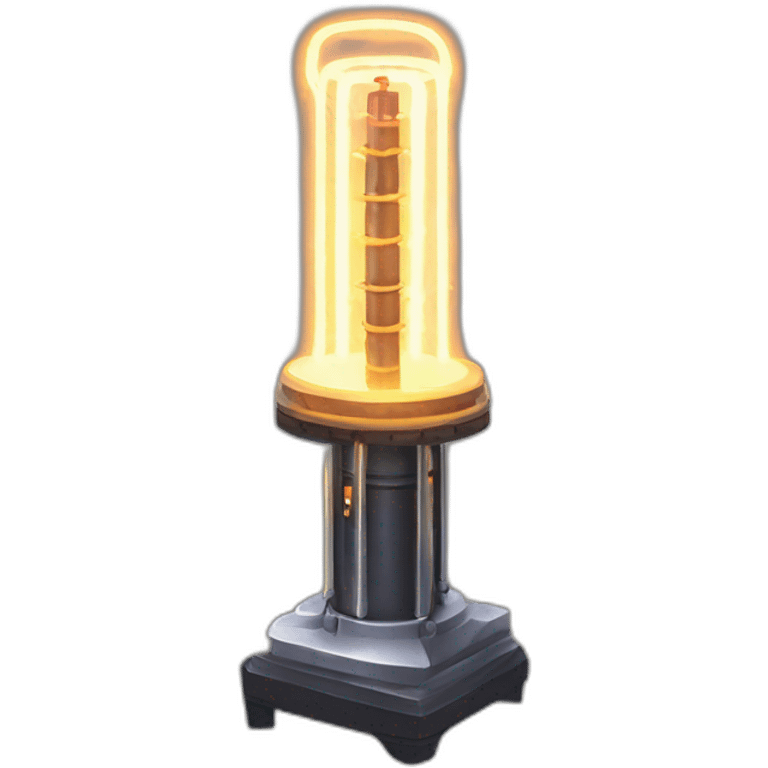 Tesla coil from the prestige emoji