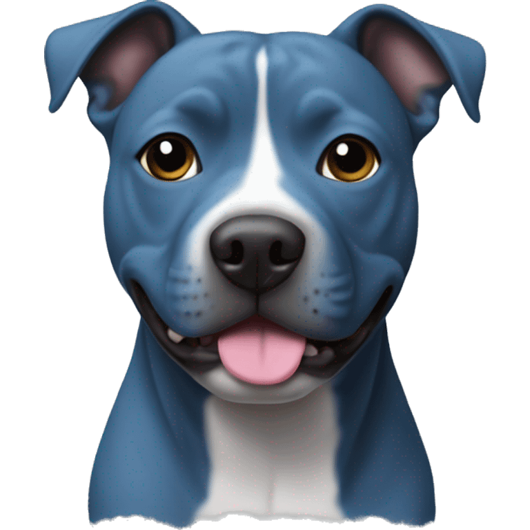 blue staffy emoji