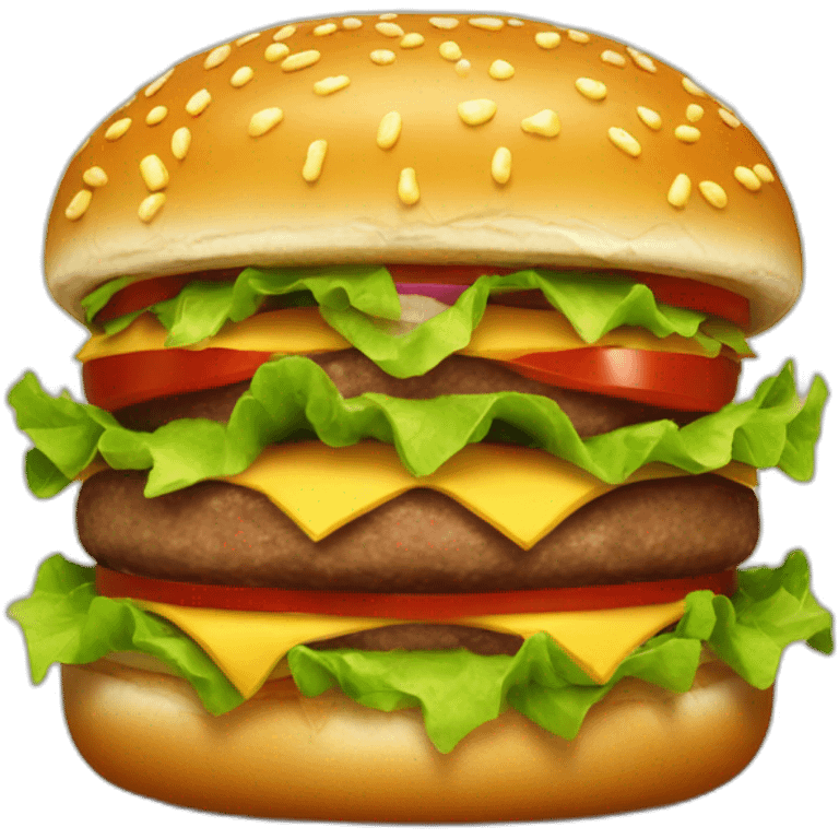 Hamburguer monstruoso emoji