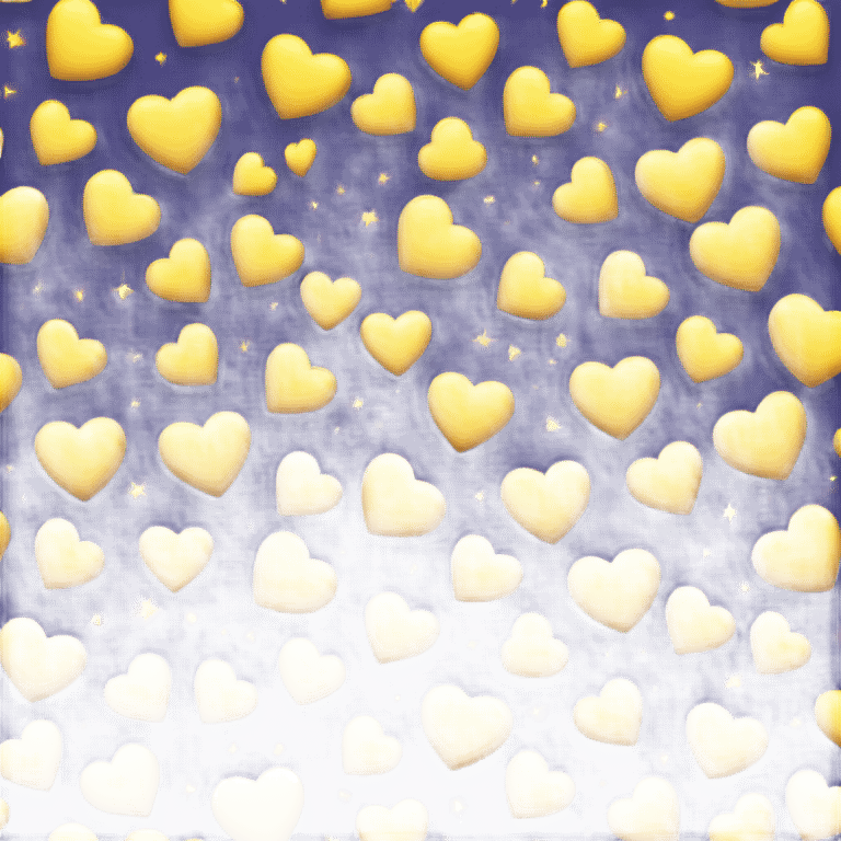 yellow heart with sparkles  emoji