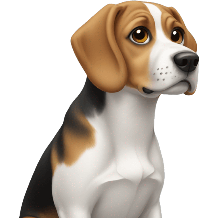 Beagle mix emoji