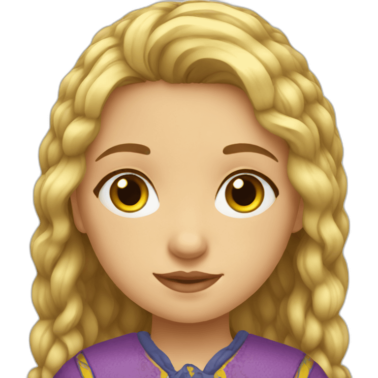 Ukrainian girl emoji