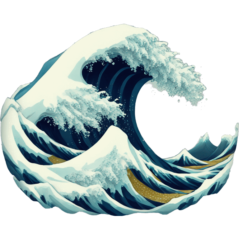 tsunami emoji