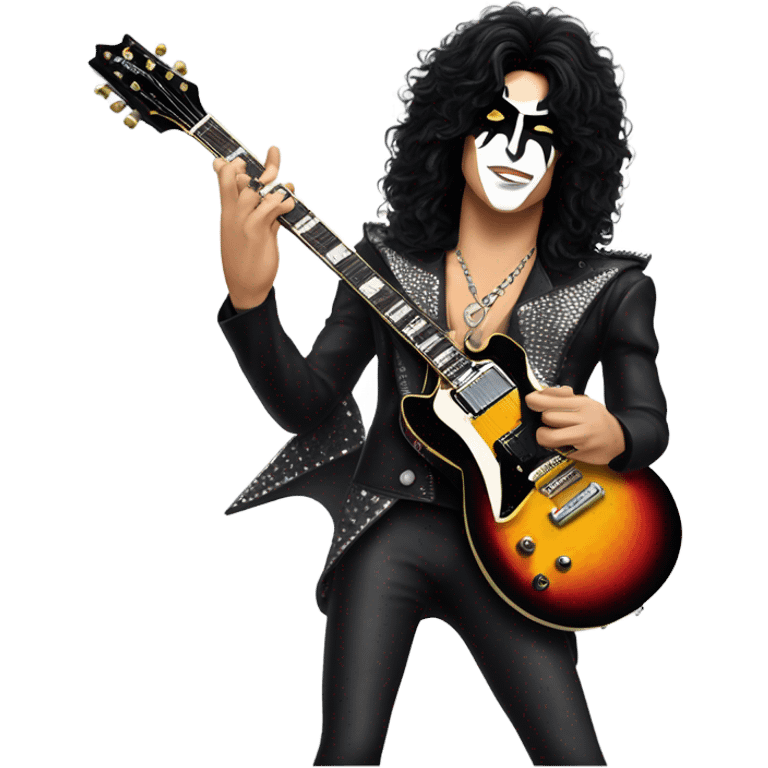 paul stanley rocking out  emoji