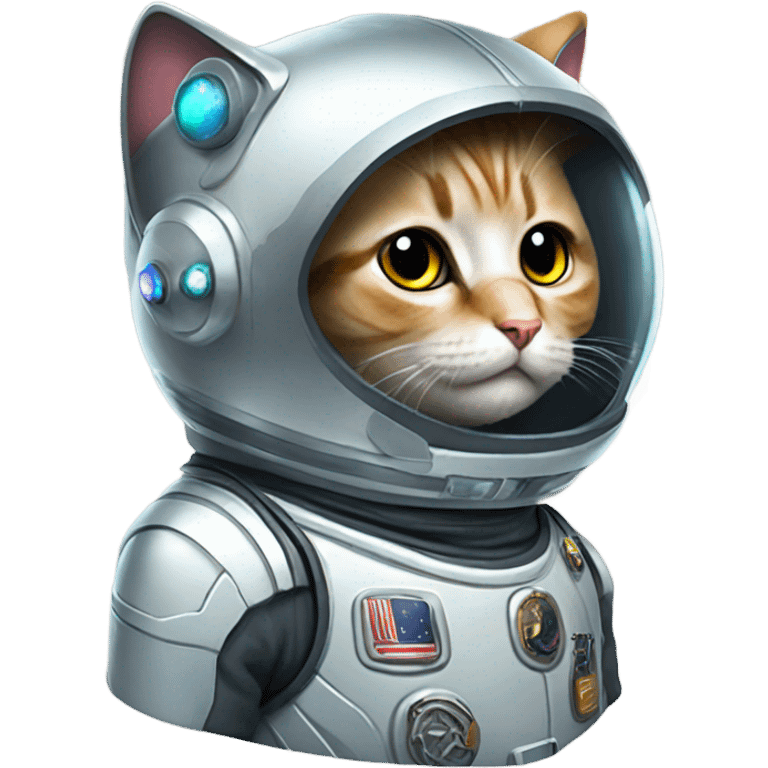 cat in a spacesuit emoji