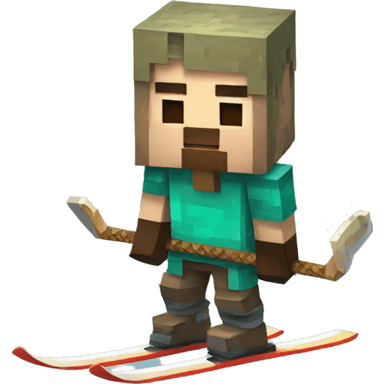 minecraft ski emoji