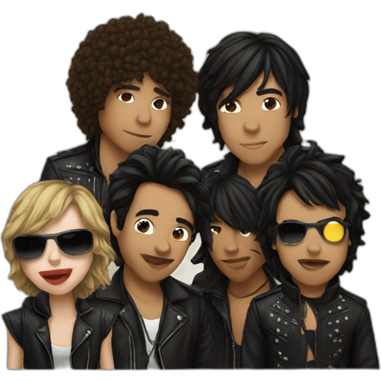 Kiss band emoji