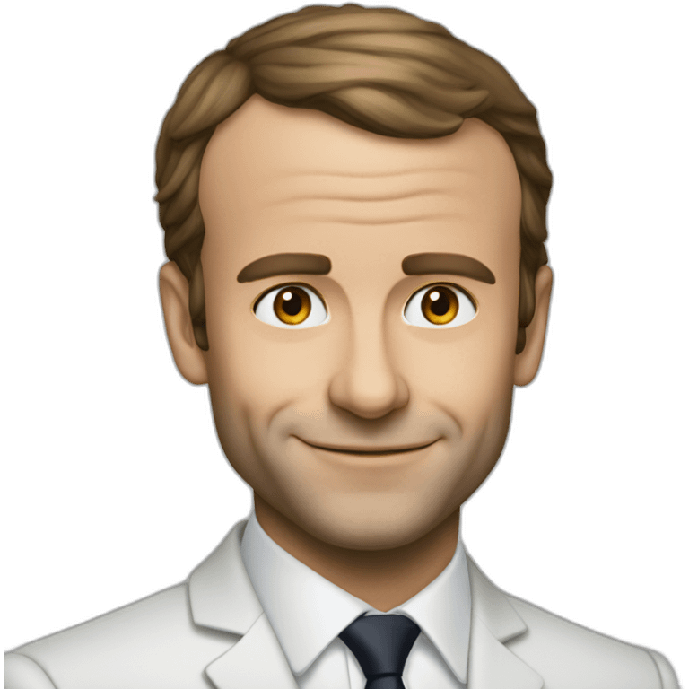 Macron signe jul emoji