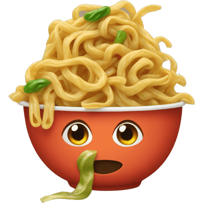 Spicy noodles emoji